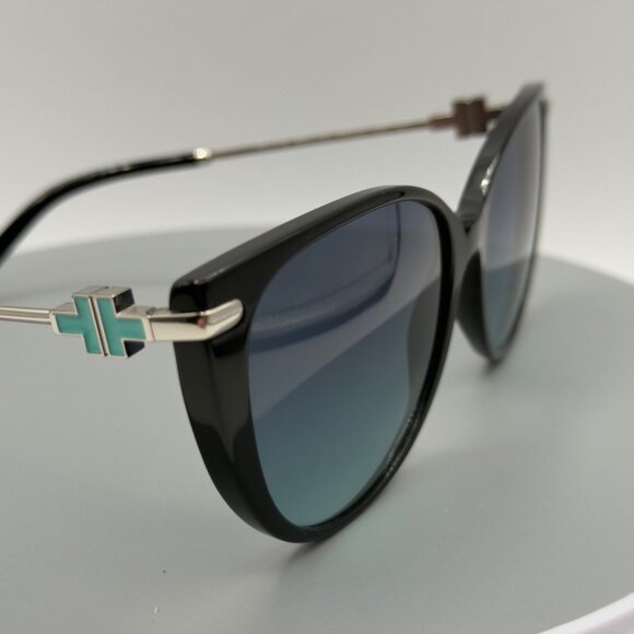 TIFFANY TF4178 80019S Black Azure Gradient Blue 57 mm Women's Sunglasses - Picture 12 of 12